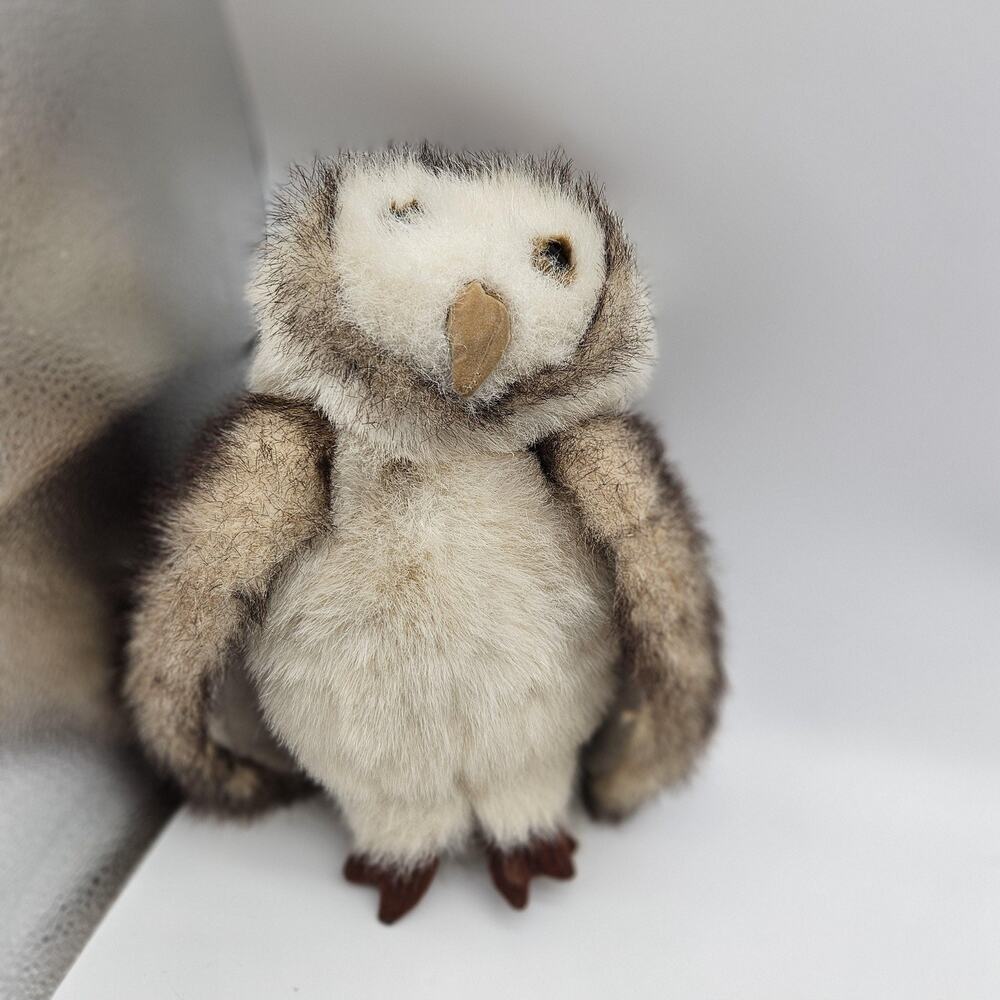 Folkmanis Barn Owl Hand Puppet Realistic Plush Animal 11" Soft Toy‎ Owl Puppet